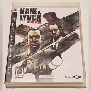 Kane & Lynch: Dead Men PS3 (Sony PlayStation 3, 2007) CIB Tested Authentic